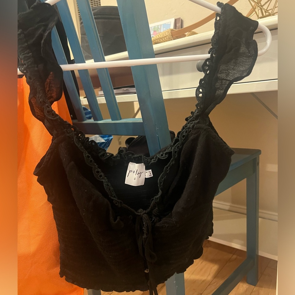 Princess Polly Black Top